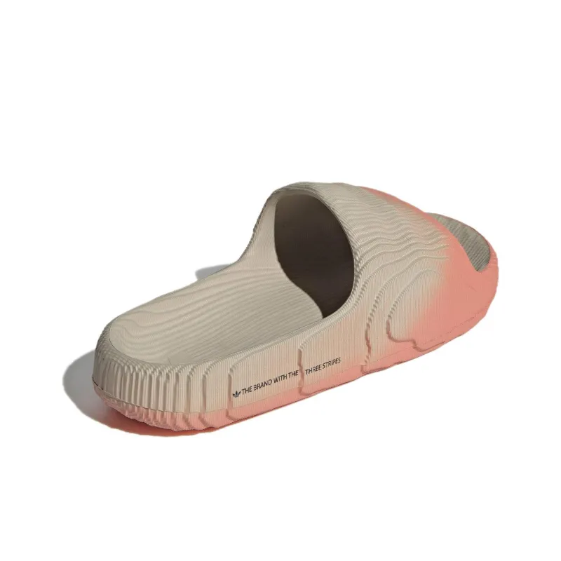 Adidas Adilette 22 Slides Wonder Beige Wonder Clay Core Black-3
