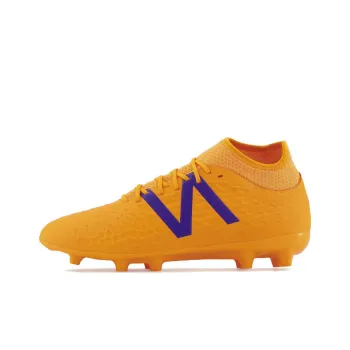 New Balance FG Rubber Long Studs Natural Ground Non slip Lightweight Soccer Shoes Orange