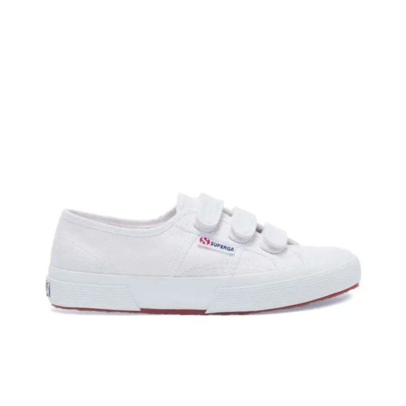 SUPERGA Low Top Skateboard Shoes Unisex White-1