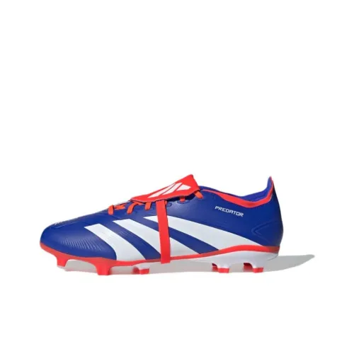 Adidas PREDATOR LEAGUE Soccer Shoes Unisex Low-Top Blue/White/Red