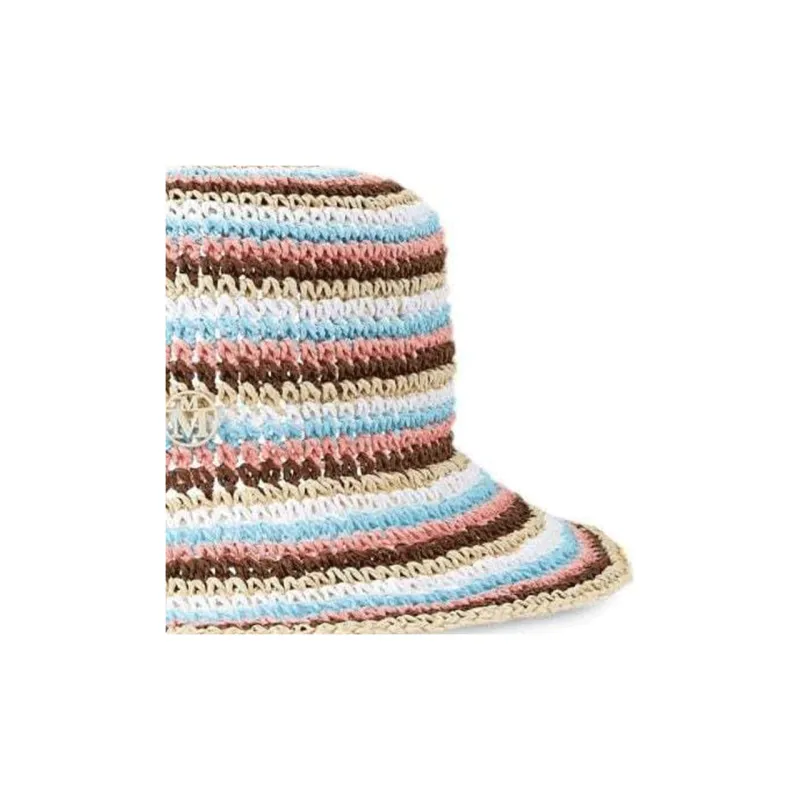 Maison Michel Pablo Crochet Bucket Hat-1