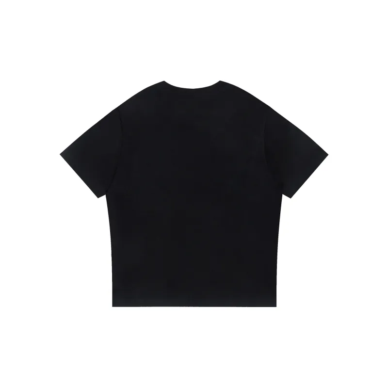 Atry Flower Body LOGO Series Drop Shoulder Sleeve T Shirt Women's-4