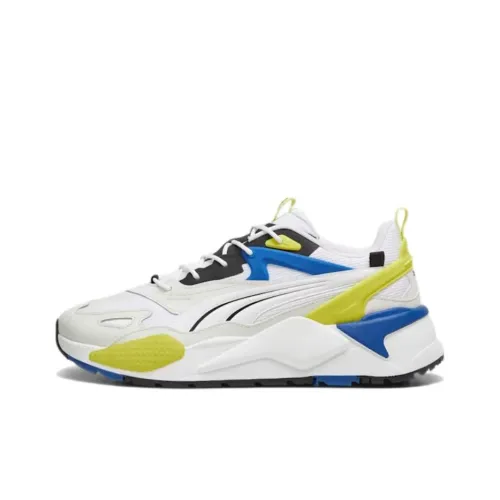 PUMA RS-X Running Shoes Unisex Low-Top PUMA White/Lemon Gloss