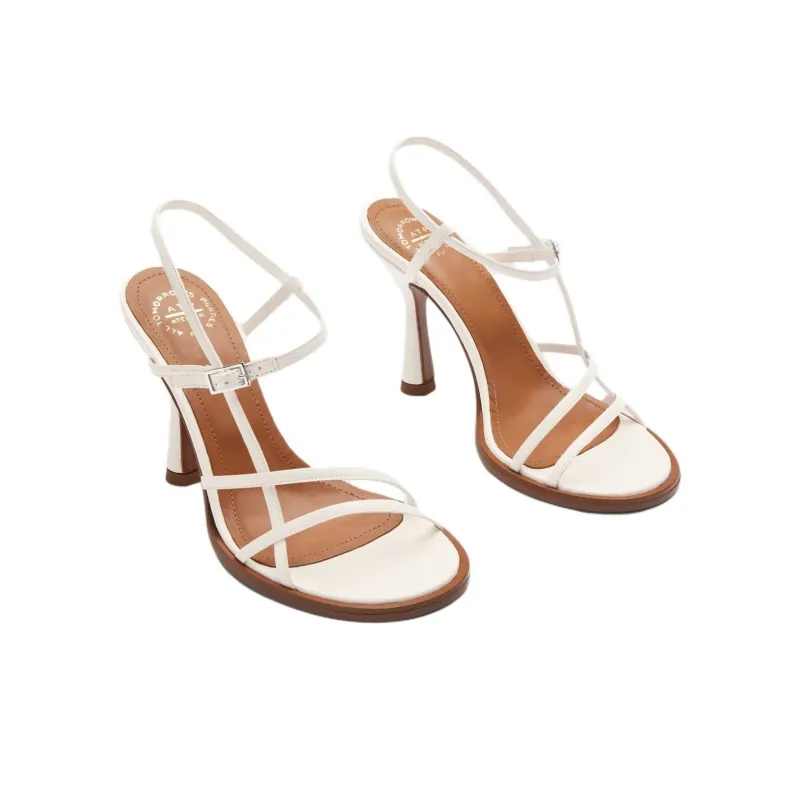 ATP Atelier Amalfi Strap Sandals 9.4cm Women's White-2