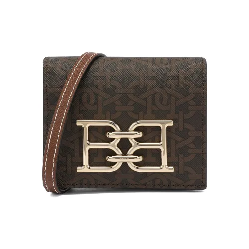 BALLY TPU Plastic Shoulder Bag, Crossbody Bag Women's Brown