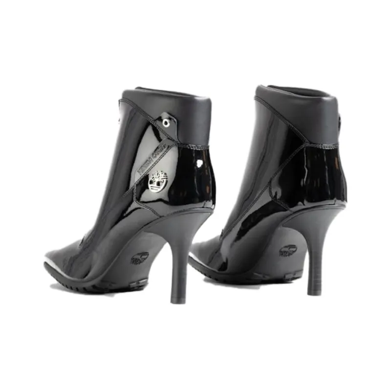 Timberland X Veneda Carter Zip Boots 'Black Patent Leather' Women's-3