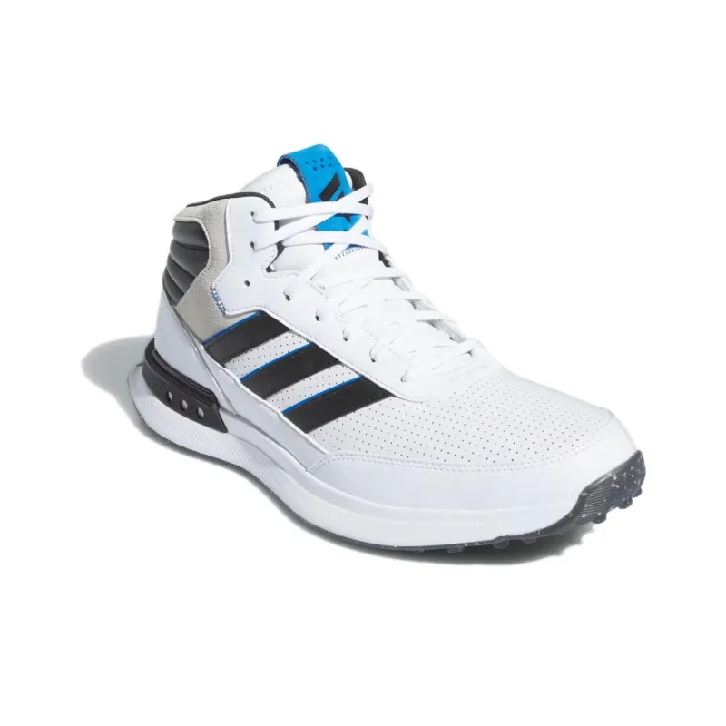 Adidas S2G Spikeless Mid Golf Cloud White Core Black Bright Royal-2