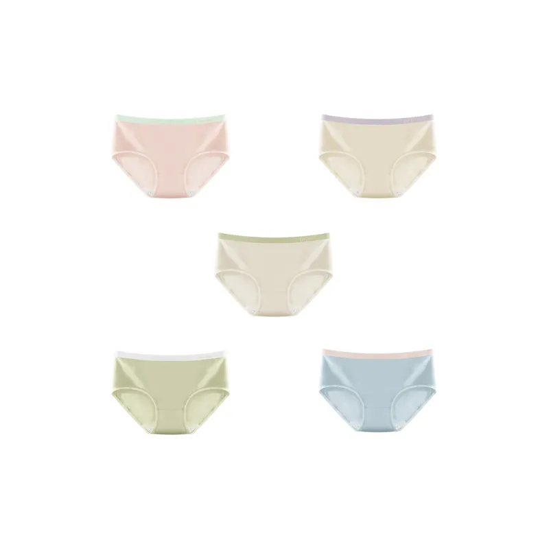 Flowers In Water Underpants Women's 5 Pack-10