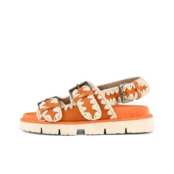 MOU Bio One Strap Sandals Women's Orange