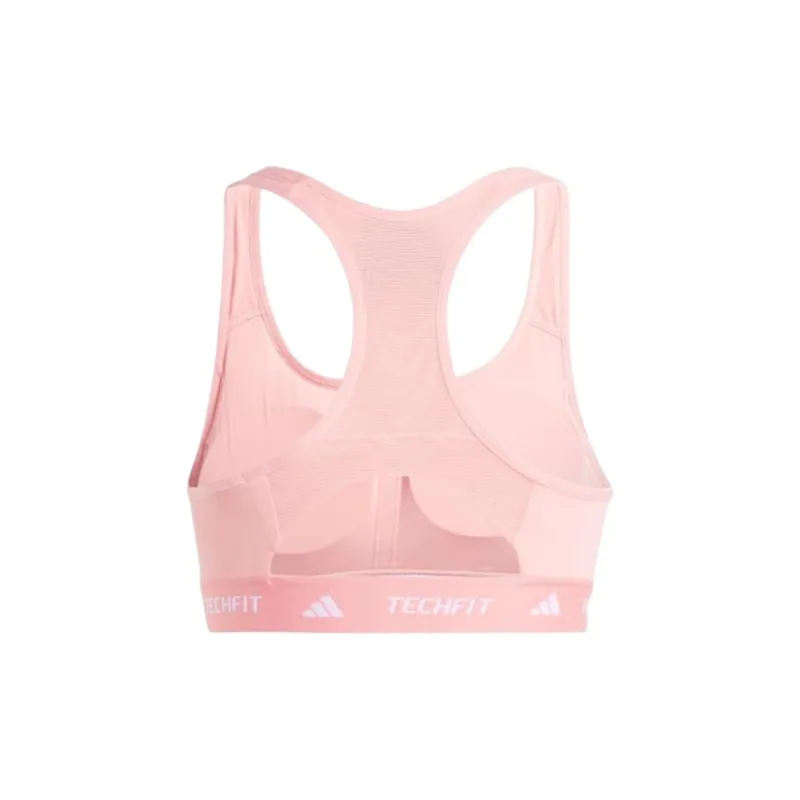 Adidas Free Shipping With AdiClub Techfit Medium-Support High-Neck Bra-1