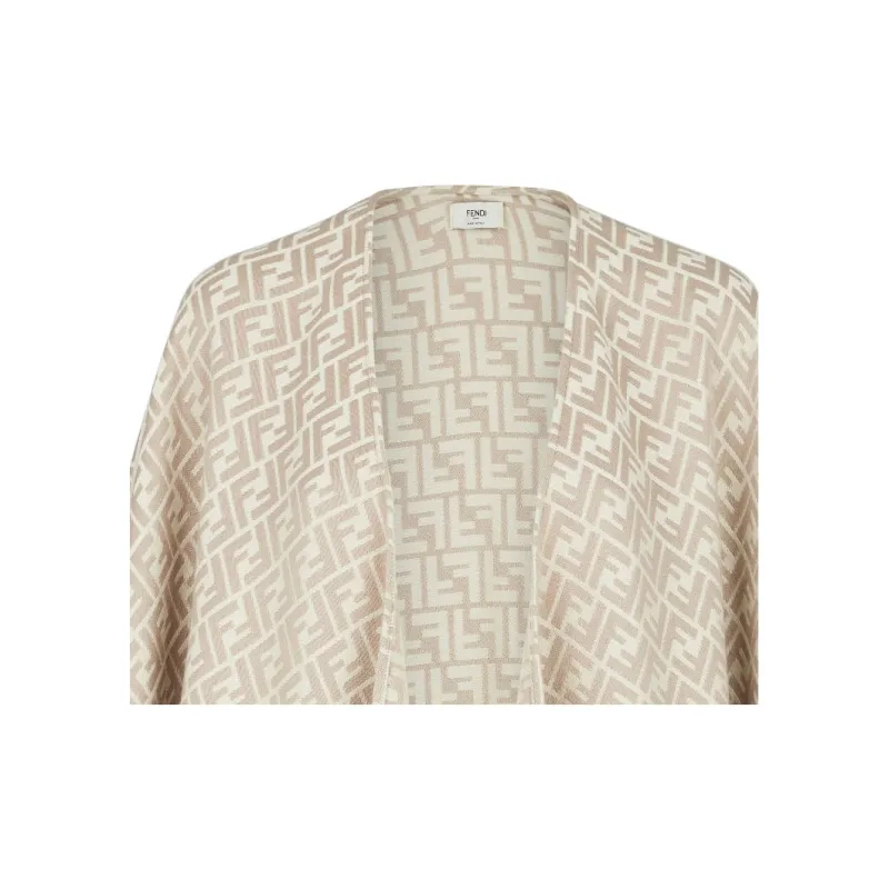 FENDI Cloaks Women's Light Umber-4