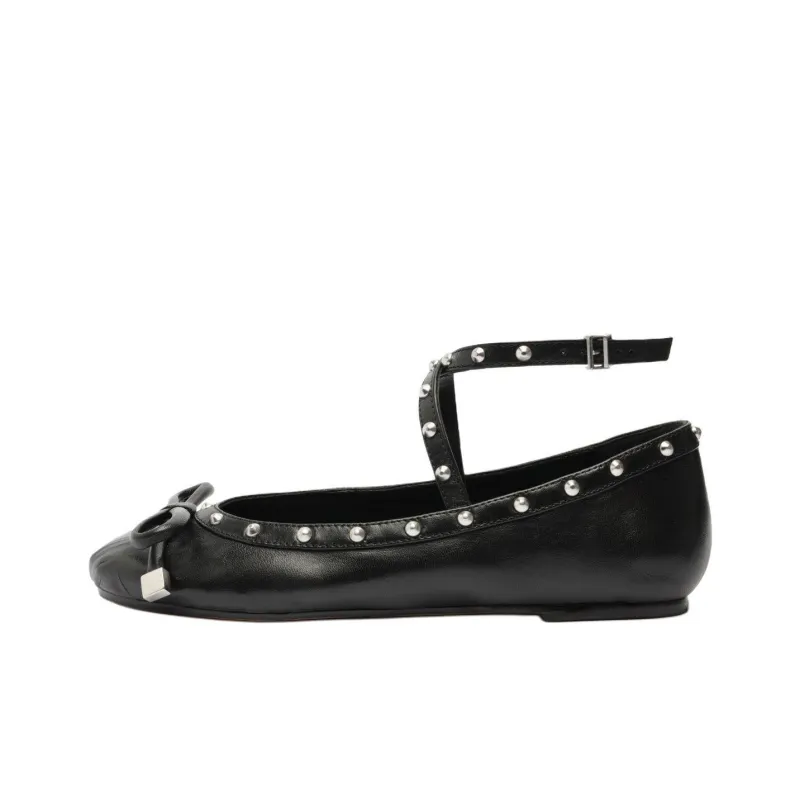 Schutz Larissa Casual Single Shoes Women's Black-0