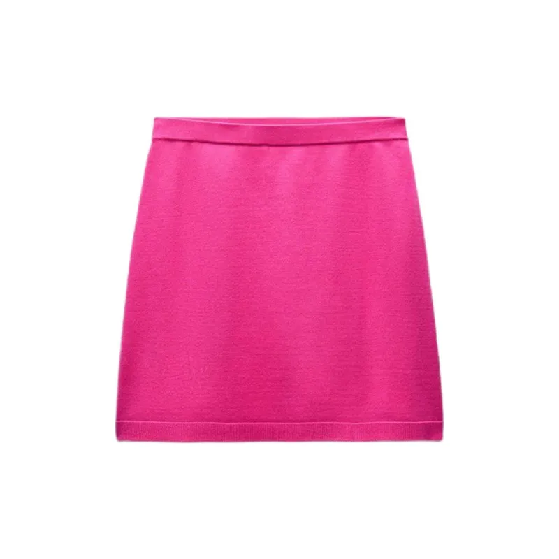 ZARA Casual Short Skirts Women's Pink-1