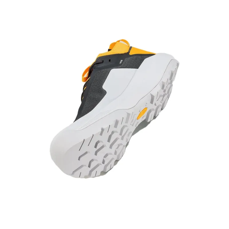 Arcteryx Vertex Alpine Anti Slip Wear Resistant Low Top Mountaineering & Hiking Shoes Men's Gray Orange-3