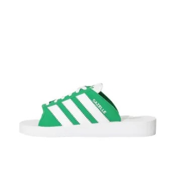 Gazelle Beach Slides Adidas Originals 'Green'