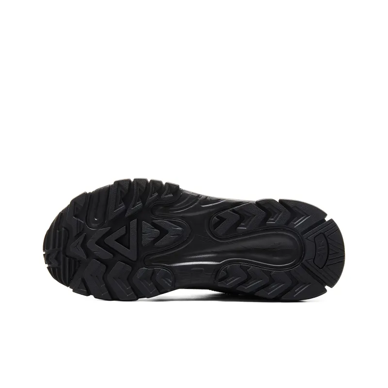 PEAK Cushioning Anti Slip And Wear Resistant Rebound Low Top Outdoor Shoes Men's Black/Dark Gray-5