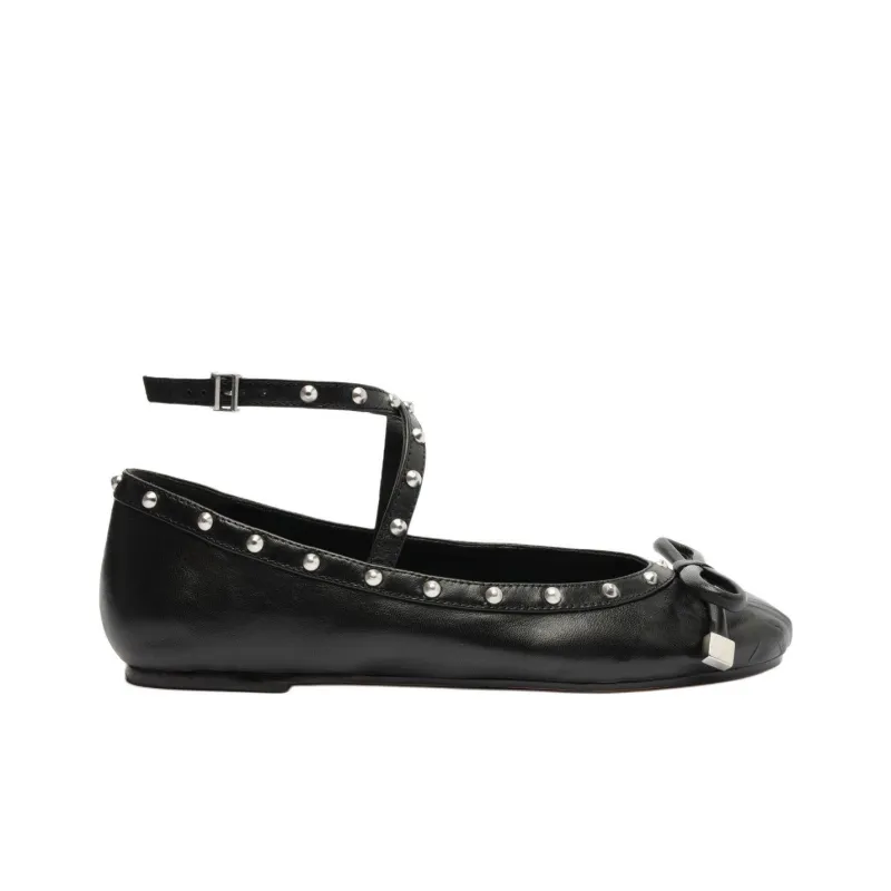 Schutz Larissa Casual Single Shoes Women's Black-1