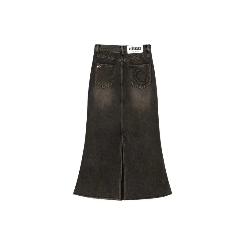CHUU Denim Long Skirts Women's-1