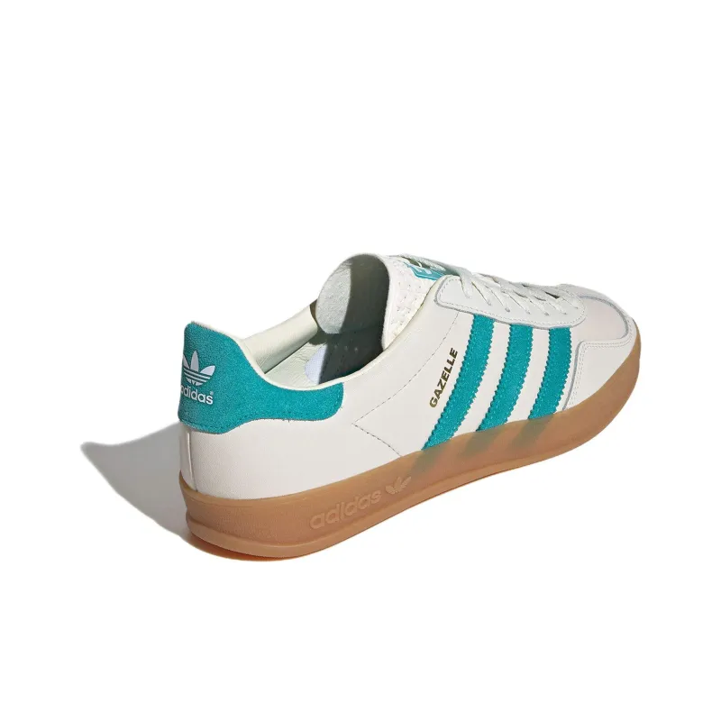 Adidas Gazelle Indoor Turqoise Chalk White-3