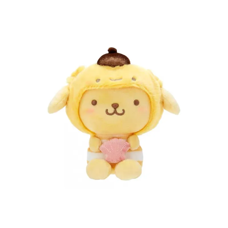 Sanrio Pompompurin Fantasy Ocean Dolls Plush Doll 16cm High-0