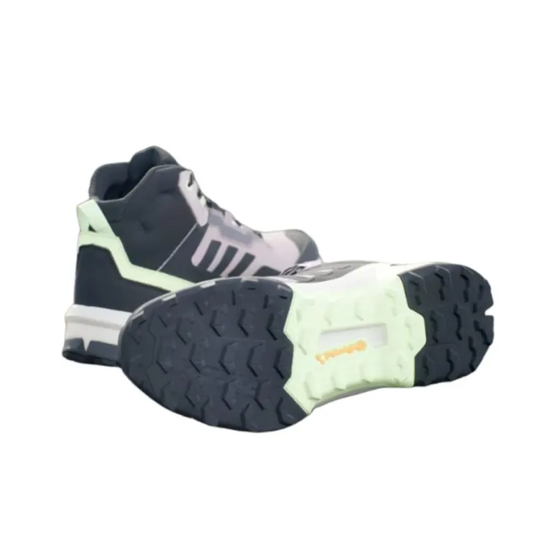 Adidas Terrex AX4 Mid Gore Tex Preloved Fig Core Black Green Spark Women's-5