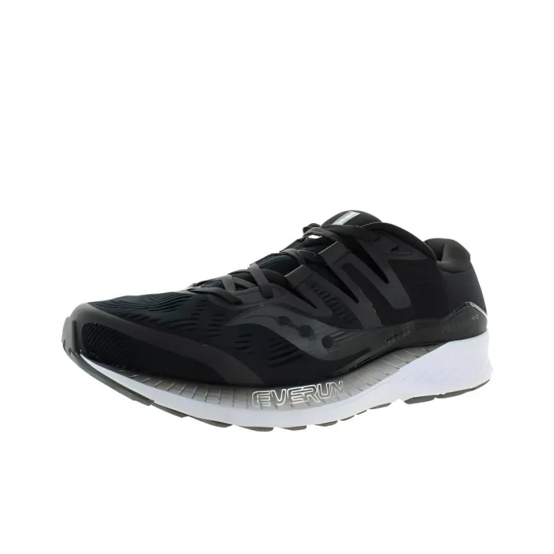 Saucony Ride ISO Low Top Casual Shoes Men's Black-2