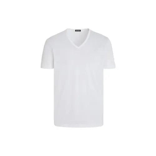 Ermenegildo Zegna T-Shirts Men Set Of 2 White