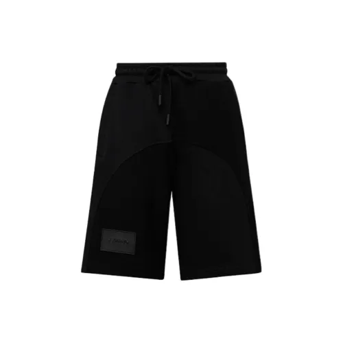 TSMLXLT Casual Shorts Unisex Midnight Black