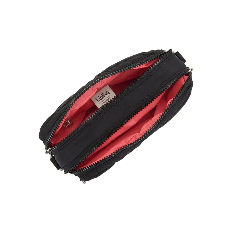 Kipling Polyamide Shoulder Bag, Crossbody Bag Trumpets Women's Cosmic Black-3