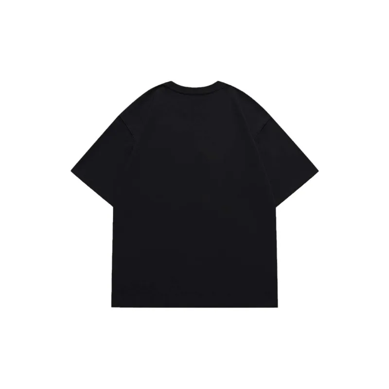 PANDA BASE Drop Shoulder Sleeve T Shirt Unisex-3
