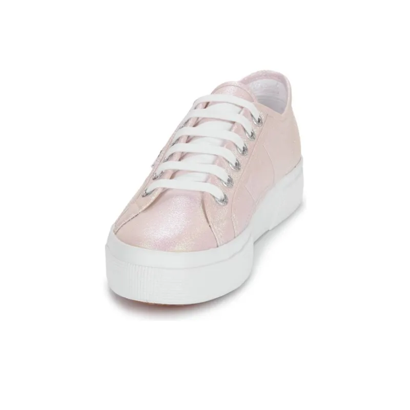 SUPERGA LAME Low Top Skateboard Shoes Women's Light Umber-6