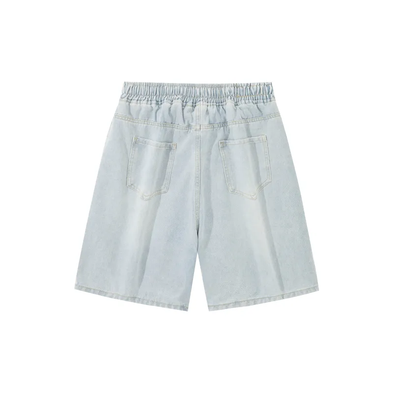 Mackyo Denim Shorts Unisex-5