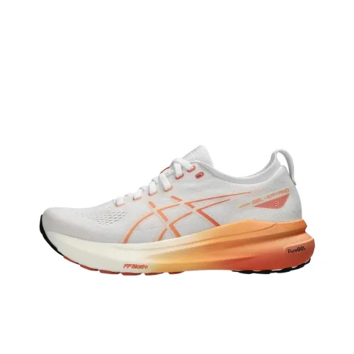 Asics Gel-Kayano 31 Running Shoes Women's Low-Top White/Orange