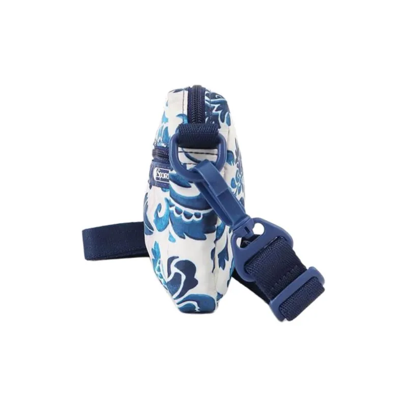 LeSportsac Polyester Crossbody Bag Shoulder Bag Women's Blue & White-1