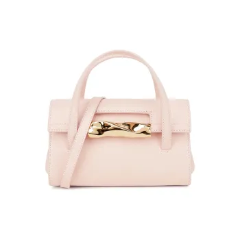 BALLY Cow Leather Shoulder Bag, Crossbody Bag, Handbag Women's Pink