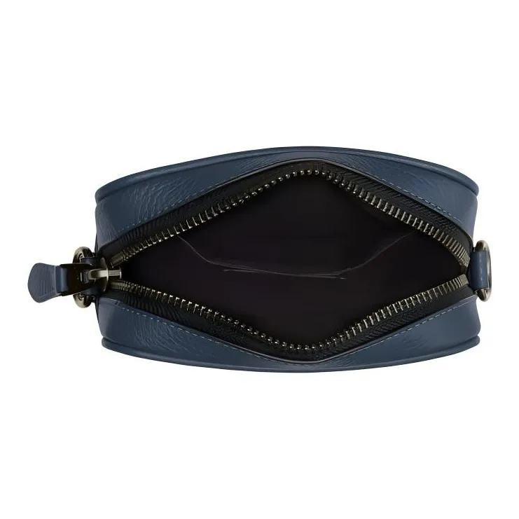 COACH Sullivan Canvas Shoulder Bag, Crossbody Bag Small Size Men's Bronze & Charcoal Gray & Denim-3