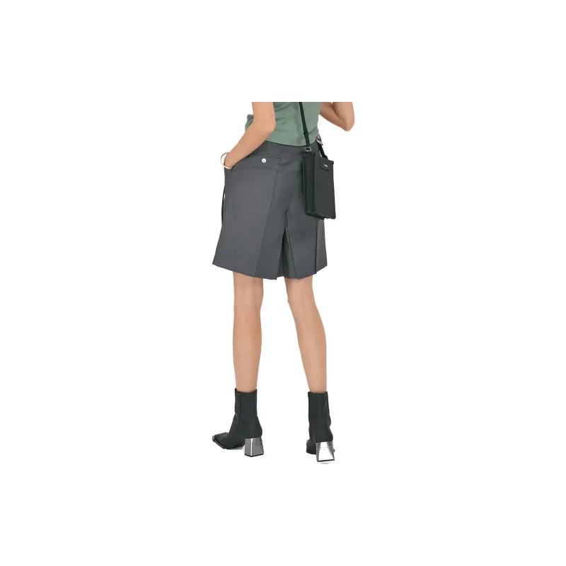 C2H4 Genesis SS23 Casual Shorts Women's Gray-2