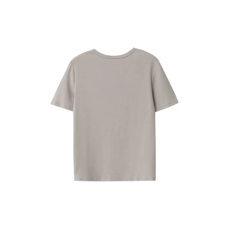 CHARM PICK T Shirt Women's Gray-1