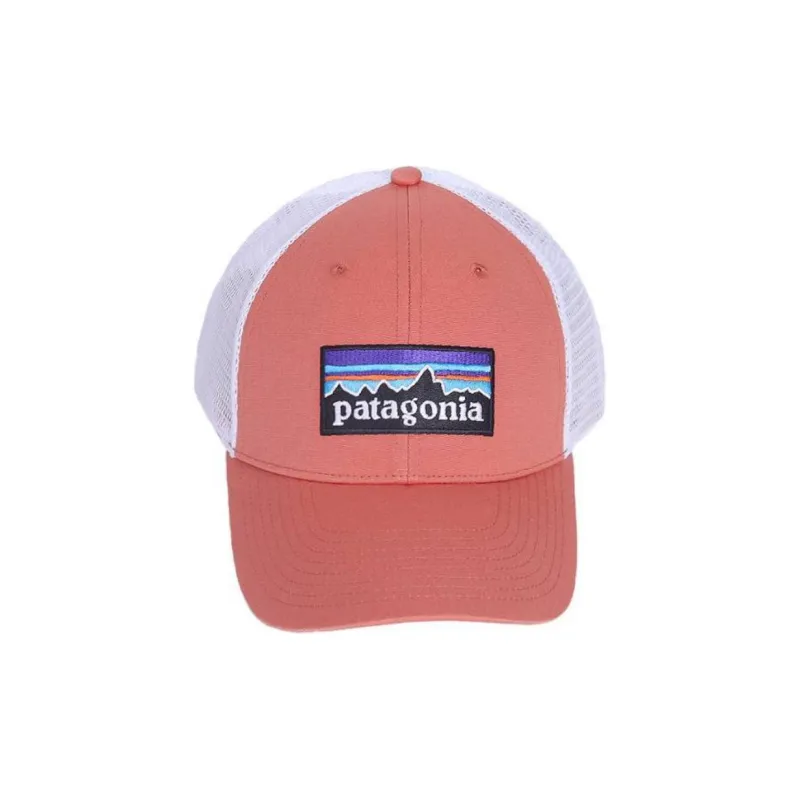 Patagonia Organic Cotton, Recycled Polyester Mesh Fabric, Recycled Fishnet Baseball Caps Men's Orange-1