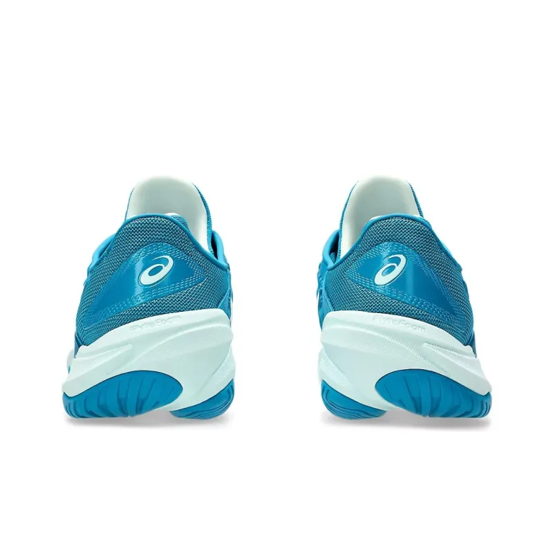Asics Court Ff 3 Teal Blue White Women's-3