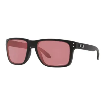 Oakley Acetate Irregular Shape Sunglasses Unisex Black