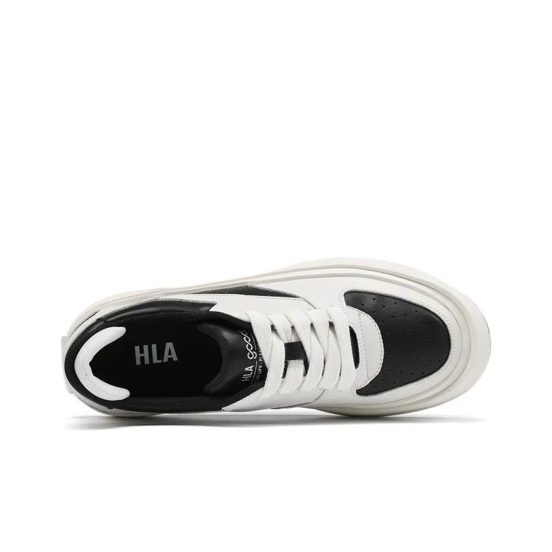 HLA Breathable Closed-Toe White Sneakers Casual Shoes Sports Skateboard Shoes For Men Men's-9