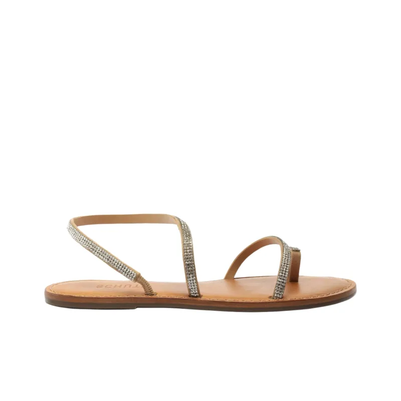 Schutz Mariah Strap Sandals Women's Umber-1