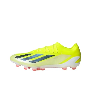 Adidas X CRAZYFAST AG Rubber Short Studs Anti Slip Wear Resistant Soccer Shoes Men's Yellow