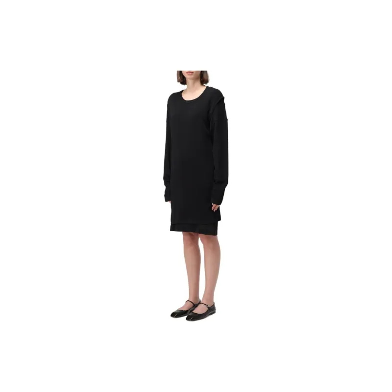Lemaire Double Layered Knitted Mini Dress-3