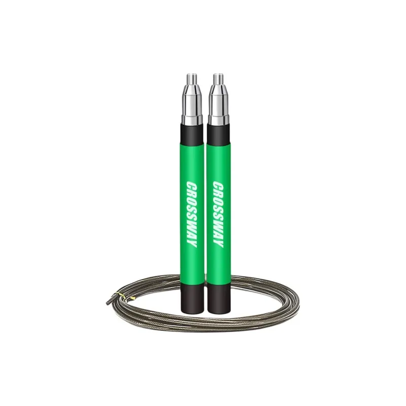 CROSSWAY Sports & Fitness Non Countable Jump Ropes Adults Handle Aluminum Alloy, Rope PVC Steel Wire 3m-0