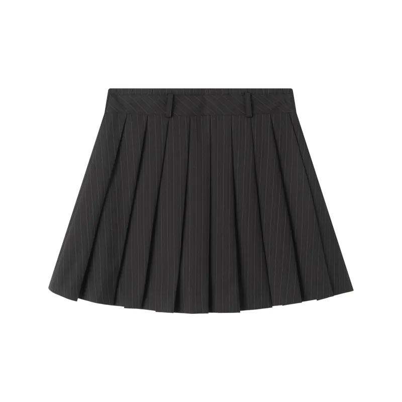 Heartboon Casual Short Skirts Women's Charcoal Gray-1