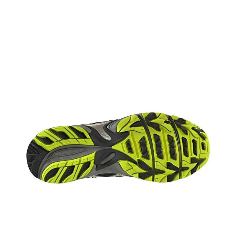 Asics Gel-Venture 4 Anti-Slip And Wear-Resistant Breathable Low-Top Trail Running Running Shoes Men's Black Yellow-4