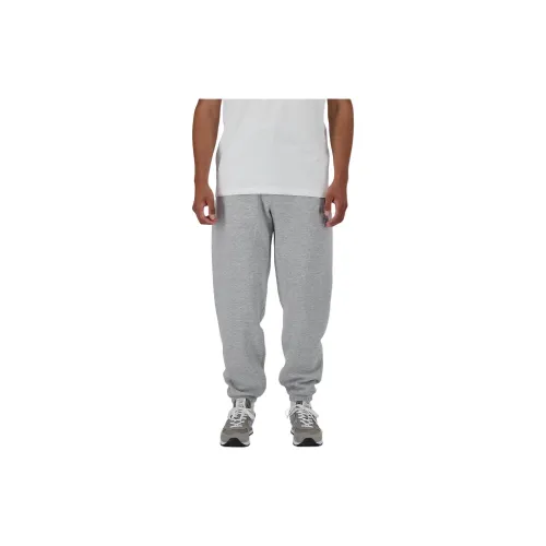 New Balance Knitted Sweatpants Men Sports Gray