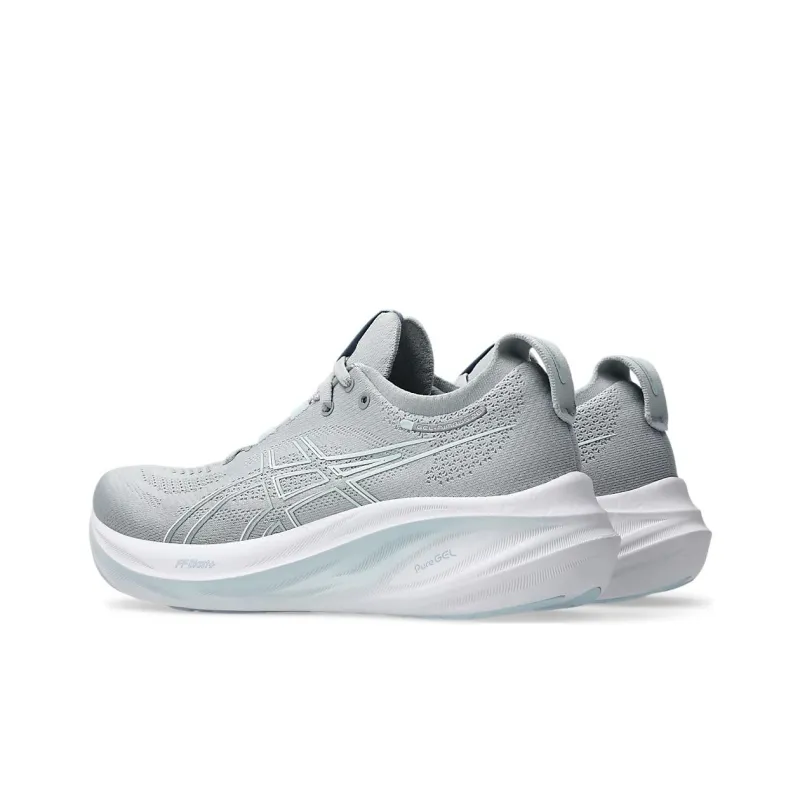 Asics GEL NIMBUS 26 Slip Resistant, Abrasion Resistant Cushioning Low Top Casual Running Shoes Women's Gray-3